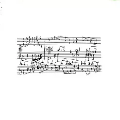 Штамп "Старые ноты", 6,5х3 см (Арт-кладовая)