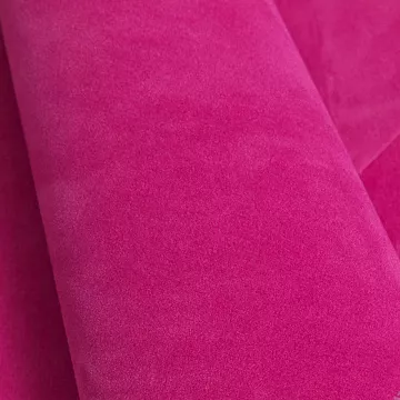 Отрез замши А4 "Двухсторонняя. Фуксия 1"