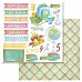 Набор бумаги 15х15 см "Школа", 8 листов (ScrapMania)