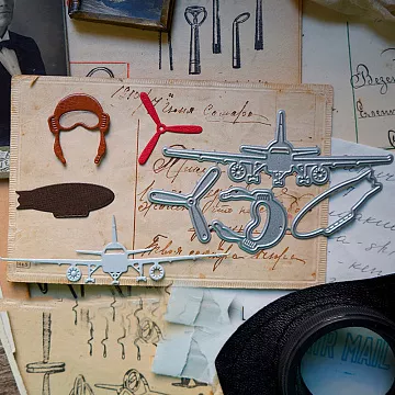 Нож "Авиатор", 3х10 см (Scrapfriend)