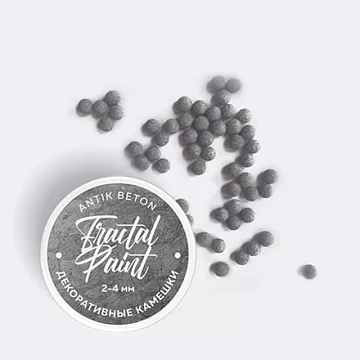 Топпинг "Камешки. Antik Beton", 4 мм (Фрактальные краски)