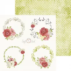 Набор бумаги 15х15 см "Always together", 26 листов (CraftO'clock)