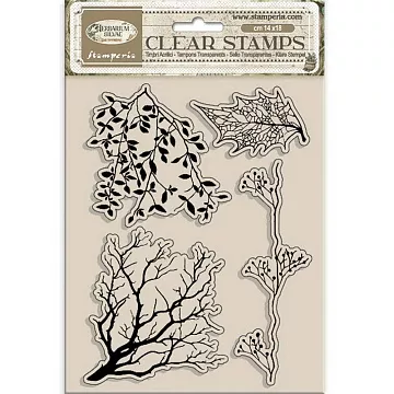Набор штампов 14х18 см "Herbarium Silvae" (Stamperia)
