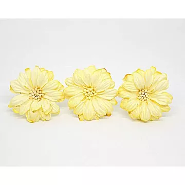 Цветок герберы "Светло-желтый" (Craft)