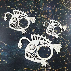 Чипборд "Шейкер. Рыба удильщик. Маленький" (CraftStory)