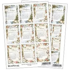 Скрап-карта А4 "Календарь 2026. Сочельник" (ScrapMania)