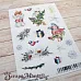Набор наклеек А6 "Румяный Новый Год. Снежность" (ScrapMania)