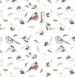 Отрез ткани 40х50 см "Пташка" (UnicornFabrics)