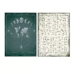 Набор бумаги А4 см "Главная палуба" 8 листов (Эклектика)