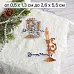 Нож "Добрый праздник. Свеча в подсвечнике", 2,6х5,5 см (ScrapMania)