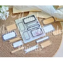 Штамп "Картотека", 6х3,1 см (AgiArt) Штамп "Картотека", 6х3,1 см (AgiArt)