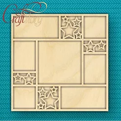 Заготовка для фоторамки 30х30 см "Квадрат" (CraftStory)