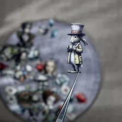 Набор тканевых высечек "Алиса и Чеширский кот", 32 шт (ScrapMania)