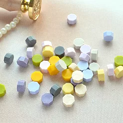 Сургуч в пакете "Восьмигранник. Пастельная палитра. Матовый и перламутровый", 40 шт Сургуч в пакете "Восьмигранник. Пастельная палитра. Матовый и перламутровый", 40 шт