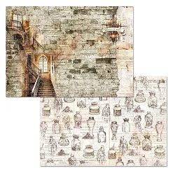 Набор бумаги А4 "Факультет магии", 12 листов (ScrapMania) Набор бумаги А4 "Факультет магии", 12 листов (ScrapMania)