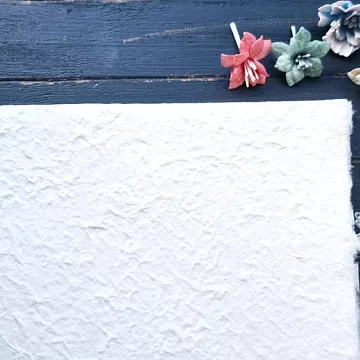 Бумага тутовая 26х20 см "Белый" (AgiArt)