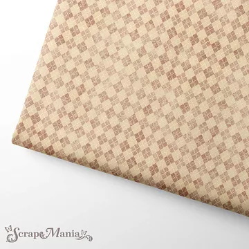 Отрез ткани 75х50 см "Волшебник. Ромбы" (ScrapMania)