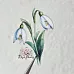 Набор высечек из ткани "Майский ландыш", 21 шт (RozeFlowers)