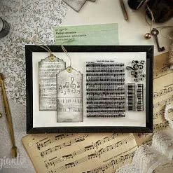 Штамп "Любимая мелодия", 11х7,8 см (AgiArt)