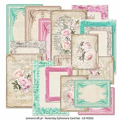 Набор карточек "Yesterday" (Lemon Craft) Набор карточек "Yesterday" (Lemon Craft)