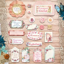 Набор цветного чипборда "Имбирное Рождество" (ScrapMania) Набор цветного чипборда "Имбирное Рождество" (ScrapMania)