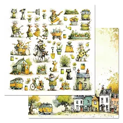 Бумага "СуперБабушка. Детали" (ScrapMania)