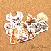 Набор высечек из бумаги "Золотой Новый Год", 39 шт (ScrapMania)