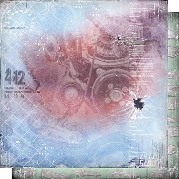 Бумага "Автопарк 003" (Елена Виноградова)