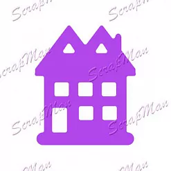 Нож для вырубки "Домик 2" (Scrapman) Нож для вырубки "Домик 2" (Scrapman)