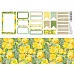 Лист с картинками 10х30 см "Для ежедневника. Лютики" (ScrapMania)