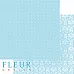 Бумага "Шебби Шик Базовая 2.0. Нежный тиффани" (Fleur-design)