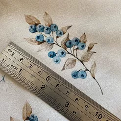 Отрез ткани 79х50 см "Черника" (Cotton)