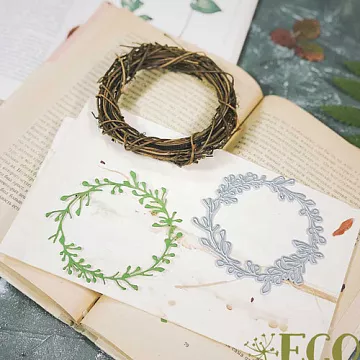 Нож для вырубки "Луговой венок" (EcoPaper)