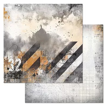 Бумага "Стальное сердце. Максимум" (ScrapMania)
