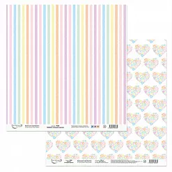 Набор бумаги 15х15 см "Сладкое время", 12 листов (Mr.Painter) Набор бумаги 15х15 см "Сладкое время", 12 листов (Mr.Painter)