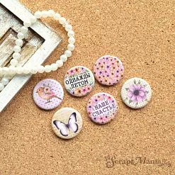 Набор фишек "Летние бабочки" (ScrapMania)