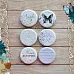 Набор фишек "Цветочная вуаль. Наша история" (ScrapMania)