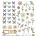 Бумага "Цветочное бохо. Картинки" (MonaDesign)