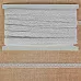 Кружево хлопковое, цвет белый, ширина 1,2 см, длина 90 см