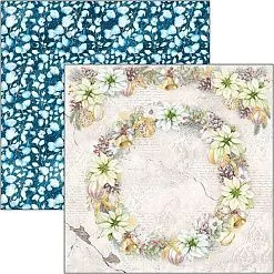 Набор бумаги 20х20 см "Winter Journey, 12 листов (Ciao bella)