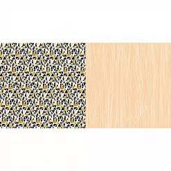 Набор бумаги 30х30 см "Снежные истории", 9 листов (Чудо-дерево)