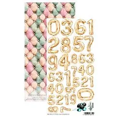 Бумага 15х30 см "Dreamy Dreams. Для вырезания. Цифры" (Alchemy of Art) Бумага 15х30 см "Dreamy Dreams. Для вырезания. Цифры" (Alchemy of Art)