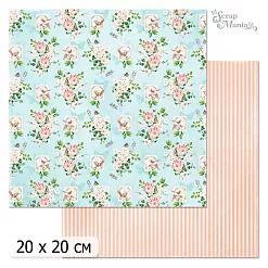 20х20 Бумага "Пробуждение природы. Дизайн 2" (ScrapMania)
