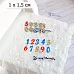 Нож "Цифры. Пухлые", 3,5х6 см (ScrapMania)