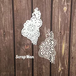 Нож "Декор 3", 6х10 см (Scrapman)