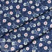 Отрез ткани 39х50 см "Розы на синем" (Cotton)