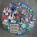 Набор высечек из ткани "Школьная жизнь", 33 шт (ScrapMania) Набор высечек из ткани "Школьная жизнь", 33 шт (ScrapMania)