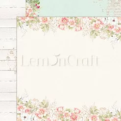 Бумага "Raspberry Garden 02" (Lemon Craft)