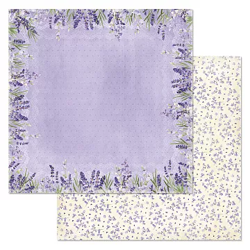 Бумага "Лавандовый вечер. Кружевные мечты" (ScrapMania)