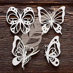 Набор украшений из чипборда "Бабочки 5" (ArtLines) Набор украшений из чипборда "Бабочки 5" (ArtLines)